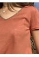 T-shirt ALFIE en lin