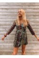 petite robe TARA à paillettes multicolores
