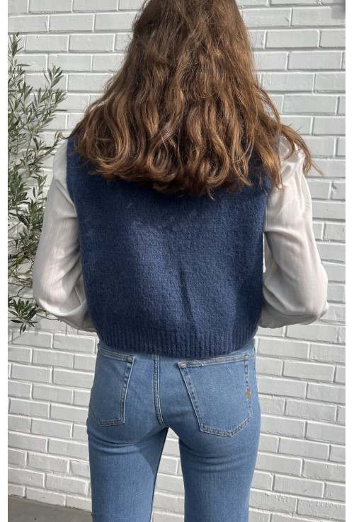 Jeans HARPER BLEU CLAIR avec poches carrées