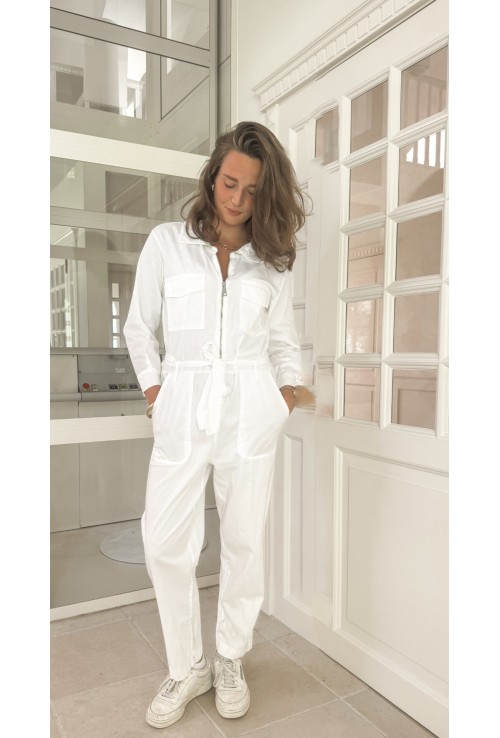 Combinaison pantalon MAELLE  BLANCHE