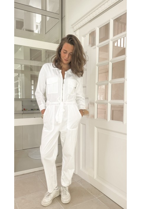 Combinaison pantalon MAELLE  BLANCHE