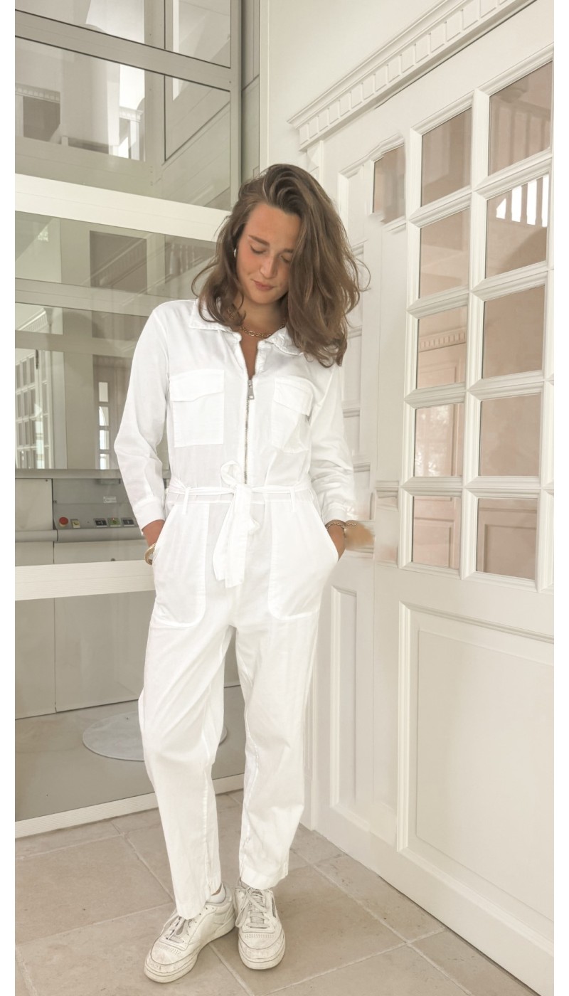 Combinaison pantalon MAELLE  BLANCHE