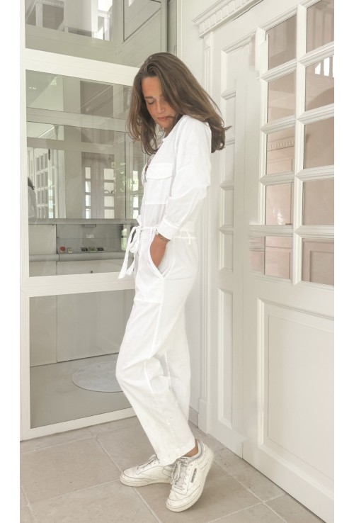 Combinaison pantalon MAELLE  BLANCHE