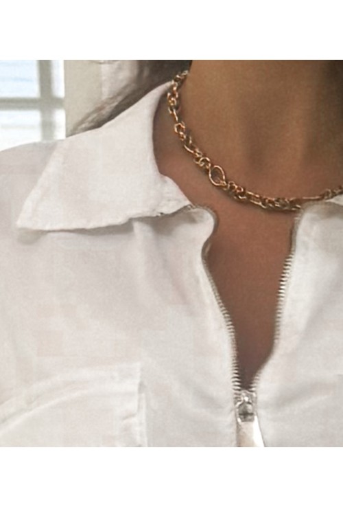 Collier maille ancienne