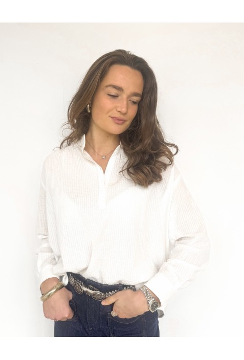 Chemisier ALBANE écru