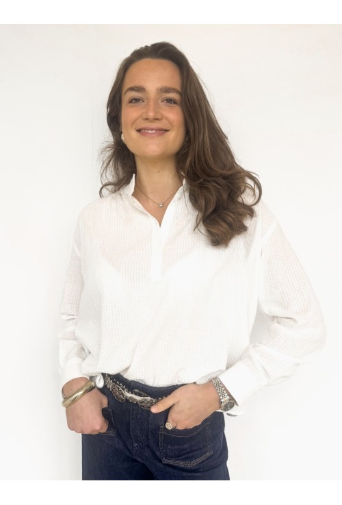 Chemisier ALBANE écru