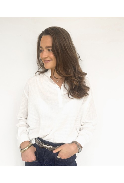 Chemisier ALBANE écru